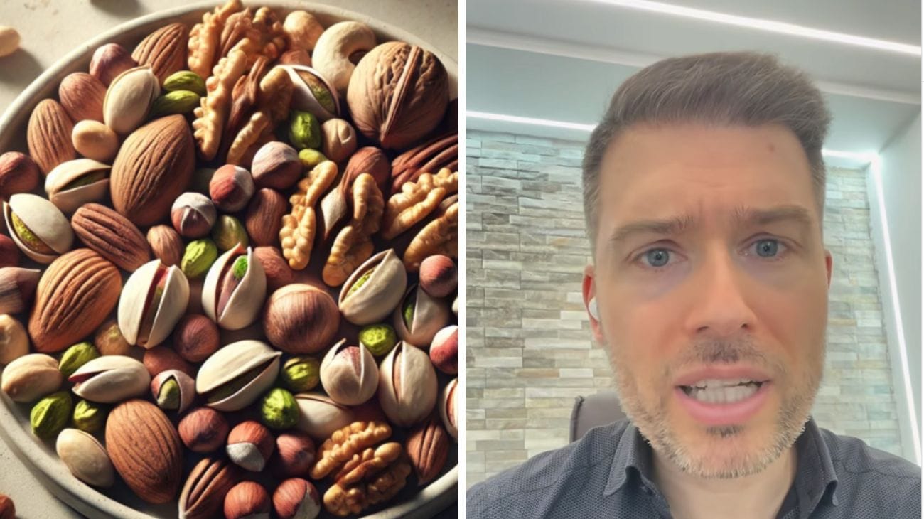 Frutta secca: i motivi per consumarla quotidianamente e quali varietà fanno bene al cuore, secondo l’esperto