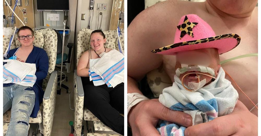 Ricoverata per una tonsillite, scopre di essere incinta di 4 gemelli: l’incredibile storia di Katelyn